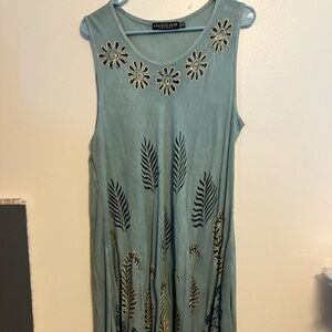 Ingear Resort Scoop Neck Top in Light Sage